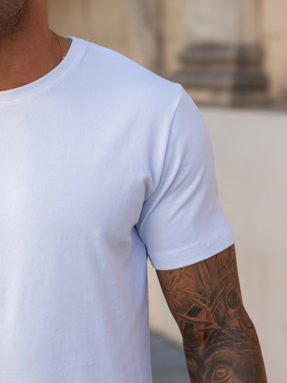 Remera Basic Algodón 20.1 Pesada