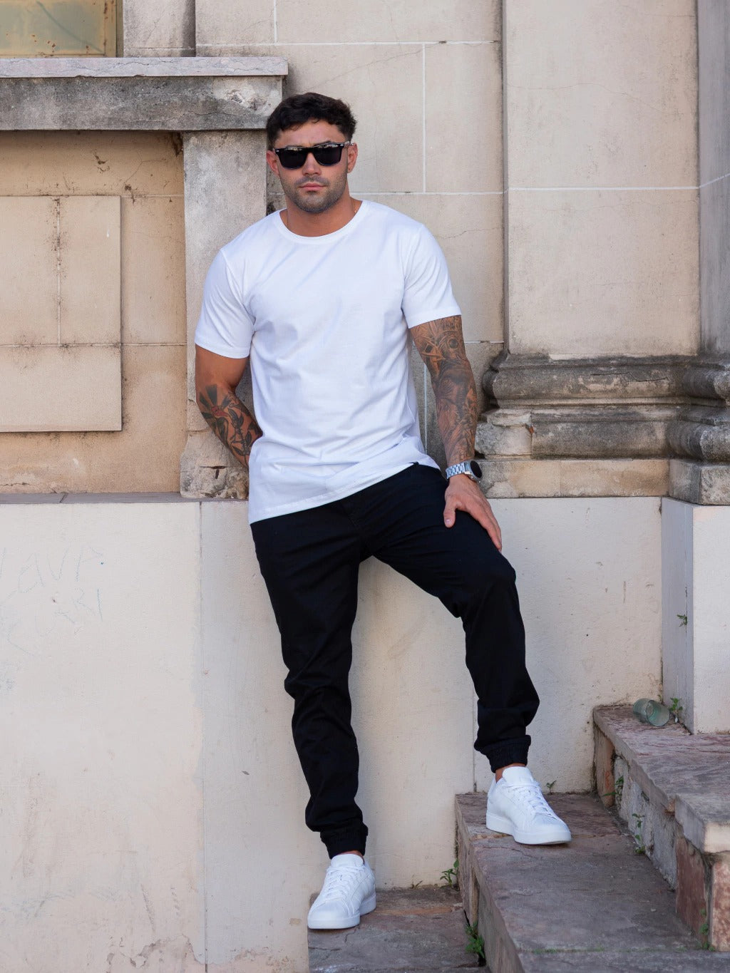 Remera Basic Algodón 20.1 Pesada