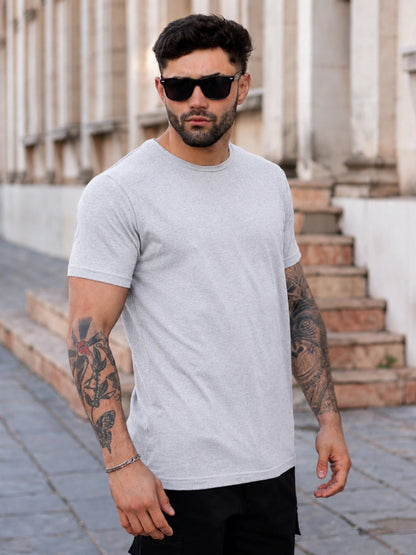 Remera Basic Algodón 20.1 Pesada